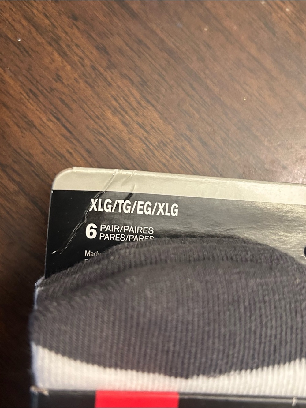 UA Performance Tech 6-Pack Crew Socks XL (12 Pairs) - Picture 3 of 6